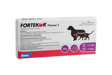 Fortekor 5mg 1 plaquette