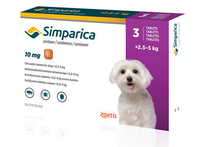 Simparica 2,5-5kg 3cp