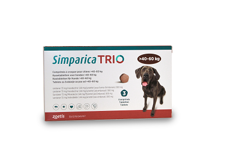 Simparica trio + 40kg