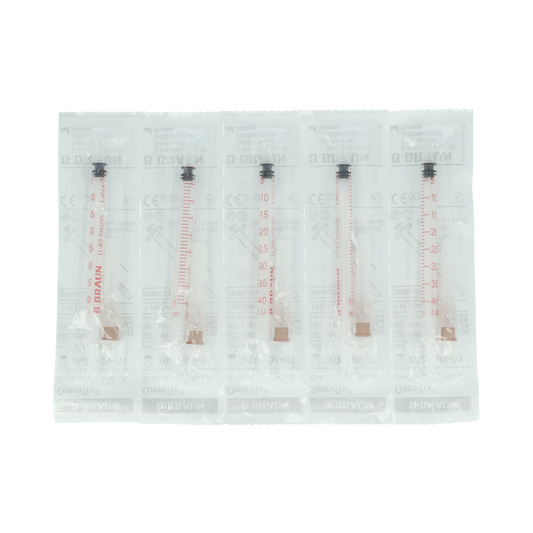 Seringue CANINSULIN OMNIFIX 40IU 20 x 1ML