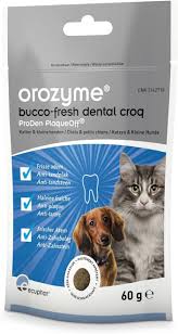 OROZYME BUCCO FRESH CROQS CAT/DOG -10KG 60G