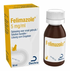 Felimazole sirop chat