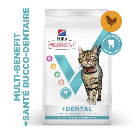 Vetessentials DENTAL chat adulte 6kg500