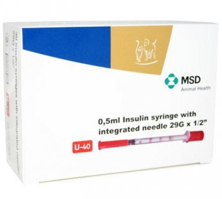 Seringue à insuline 20UI/ml 20 pièces