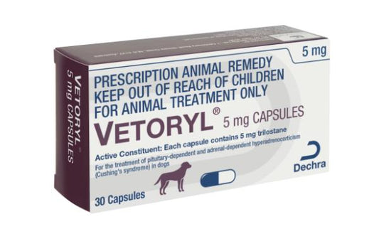 Vetoryl 5 mg (délai de 48h)